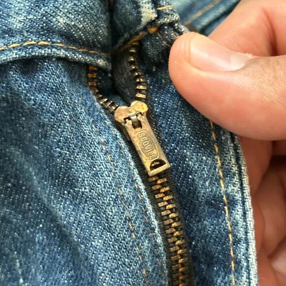 Vintage 50s JC Penney Denim Jeans Size 30x29 - Picture 5 of 7